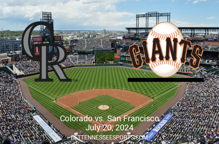 Upcoming MLB Matchup: San Francisco Giants Clash with Colorado Rockies on July 20, 2024