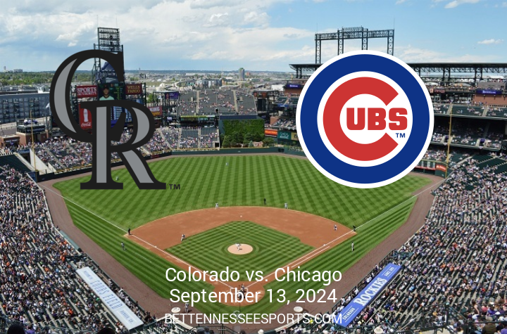 Cubs Square Off Against Rockies in Upcoming Match on September 13, 2024